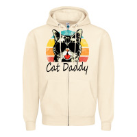 Sandshell cat daddy vintage Zipper Hoodie - artisFamous