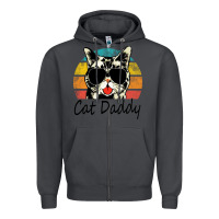Smoke cat daddy vintage Zipper Hoodie - artisFamous
