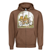 Chestnut frog and toad Zipper Hoodie - artisFamous