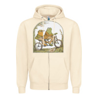 Sandshell frog and toad Zipper Hoodie - artisFamous