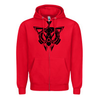 Red rayquaza Zipper Hoodie - artisFamous