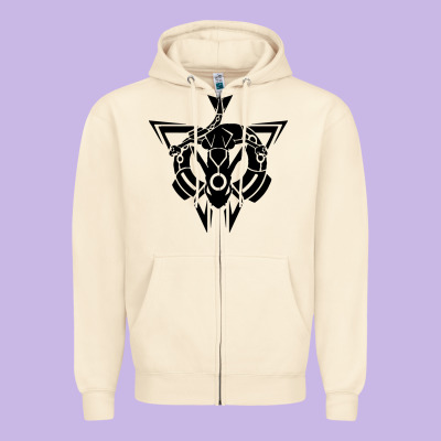 Rayquaza Zipper Hoodie Designed By Artisfamous