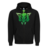 Black rayquaza Zipper Hoodie - artisFamous