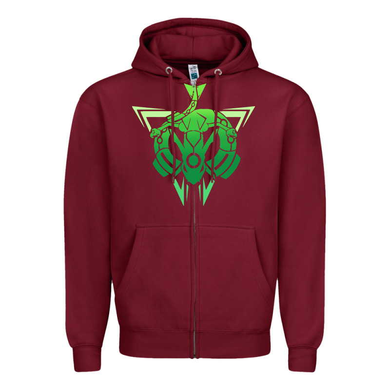 Rayquaza Zipper Hoodie by artisFamous | Teevron