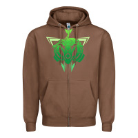 Chestnut rayquaza Zipper Hoodie - artisFamous