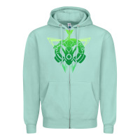 Seafoam rayquaza Zipper Hoodie - artisFamous
