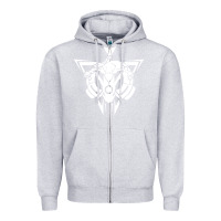 Heather Grey rayquaza Zipper Hoodie - artisFamous