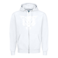 White rayquaza Zipper Hoodie - artisFamous