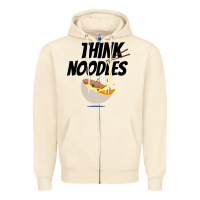 Sandshell think noodles Zipper Hoodie - artisFamous