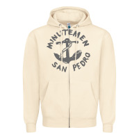 Sandshell Minutemen San Pedro Zipper Hoodie - artisFamous