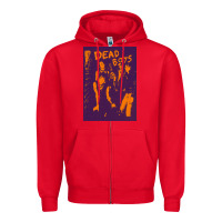 Red Dead Boys Punk Zipper Hoodie - artisFamous
