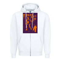 White Dead Boys Punk Zipper Hoodie - artisFamous