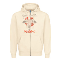 Sandshell louder than life teather american Zipper Hoodie - artisFamous
