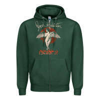 Sports Green louder than life teather american Zipper Hoodie - artisFamous
