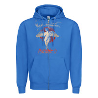 Louder Than Life Teather American Zipper Hoodie | Teevron