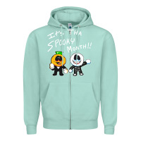 Seafoam game skid and pump Zipper Hoodie - artisFamous