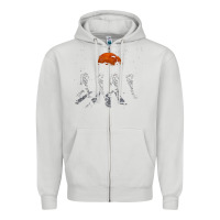 Dove Grey solar system galaxy, astronomy lover Zipper Hoodie - artisFamous