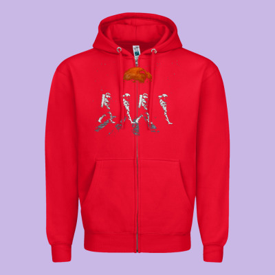 Solar System Galaxy, Astronomy Lover Zipper Hoodie Designed By Artisfamous