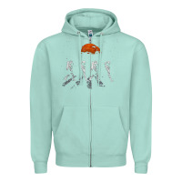 Seafoam solar system galaxy, astronomy lover Zipper Hoodie - artisFamous