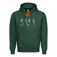 Sports Green solar system galaxy, astronomy lover Zipper Hoodie - artisFamous