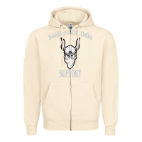 Sandshell soldiers of odin worldwide support Zipper Hoodie - artisFamous