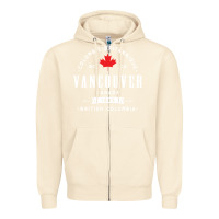 Sandshell vancouver canada Zipper Hoodie - artisFamous