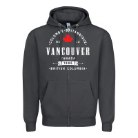 Smoke vancouver canada Zipper Hoodie - artisFamous