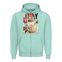 Seafoam manny pacman pacquiao philipino boxer Zipper Hoodie - artisFamous