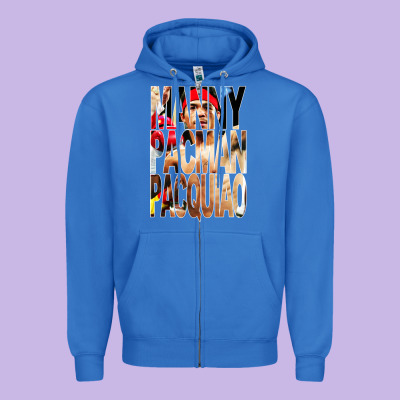 Manny Pacman Pacquiao Philipino Boxer Zipper Hoodie Designed By Artisfamous