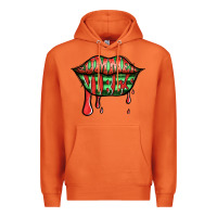 Carrot summer vibes watermelon lips Premium Hoodie - Jasminsmagicworld