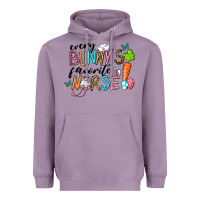 Lavender Every Bunnys Favorite Nurse Heavyweight Hoodie - RanaPortraitStore
