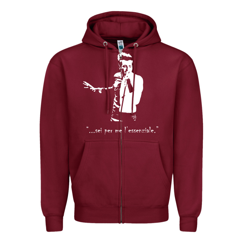 Marco Mengoni L Essenziale Zipper Hoodie by artisFamous | Teevron
