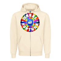 Sandshell wheel fortune Zipper Hoodie - artisFamous