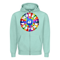 Seafoam wheel fortune Zipper Hoodie - artisFamous