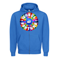 True Royal wheel fortune Zipper Hoodie - artisFamous