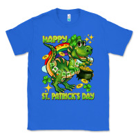 True Royal Happy St. Patrick's Day T-rex Classic Tee - CowGirlArtShop