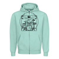 Seafoam drums gift Zipper Hoodie - artisFamous