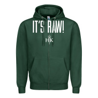 Sports Green official hell's kitchen it's raw Zipper Hoodie - artisFamous