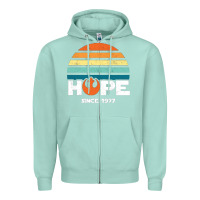 Seafoam hope since 1977 Zipper Hoodie - artisFamous