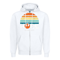 White hope since 1977 Zipper Hoodie - artisFamous