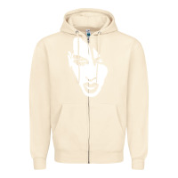 Sandshell marilyn manson face Zipper Hoodie - artisFamous