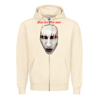 Sandshell marilyn manson Zipper Hoodie - artisFamous