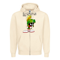 Sandshell marvin the martian looney toons Zipper Hoodie - artisFamous