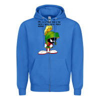 True Royal marvin the martian looney toons Zipper Hoodie - artisFamous