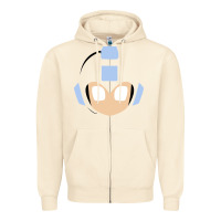 Sandshell mega man retro video game face Zipper Hoodie - artisFamous