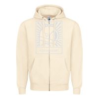 Sandshell cosmonaut – retro soviet space race Zipper Hoodie - artisFamous