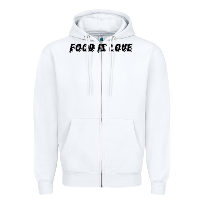 Food Is Love Zipper Hoodie by artisFamous | Teevron