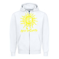 White chains Zipper Hoodie - artisFamous