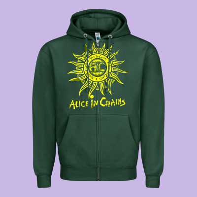 Chains Zipper Hoodie Designed By Artisfamous