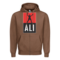 Chestnut ali the legend Zipper Hoodie - artisFamous